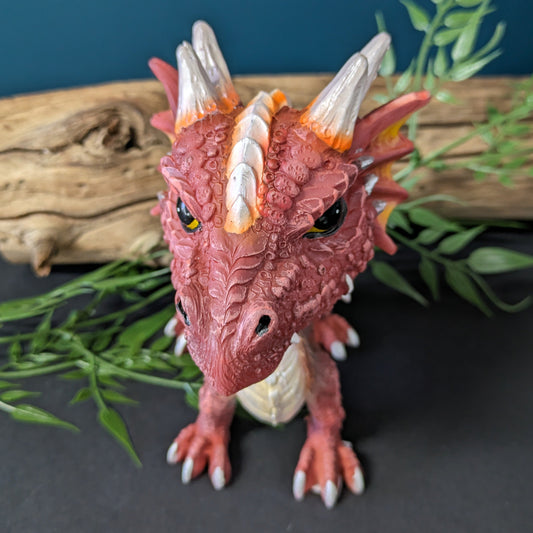 Flame - Red Wobble Head Dragon image 1
