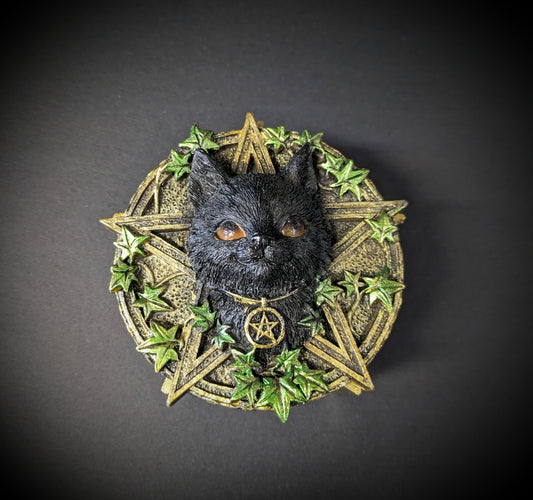 Witch Cat Trinket Container image 0