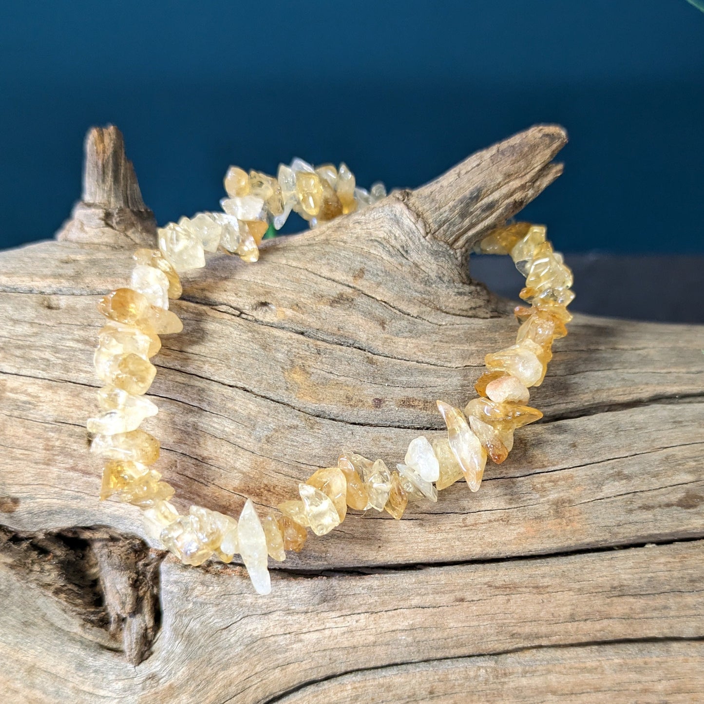 Crystal Chip bracelet - Citrine image 0