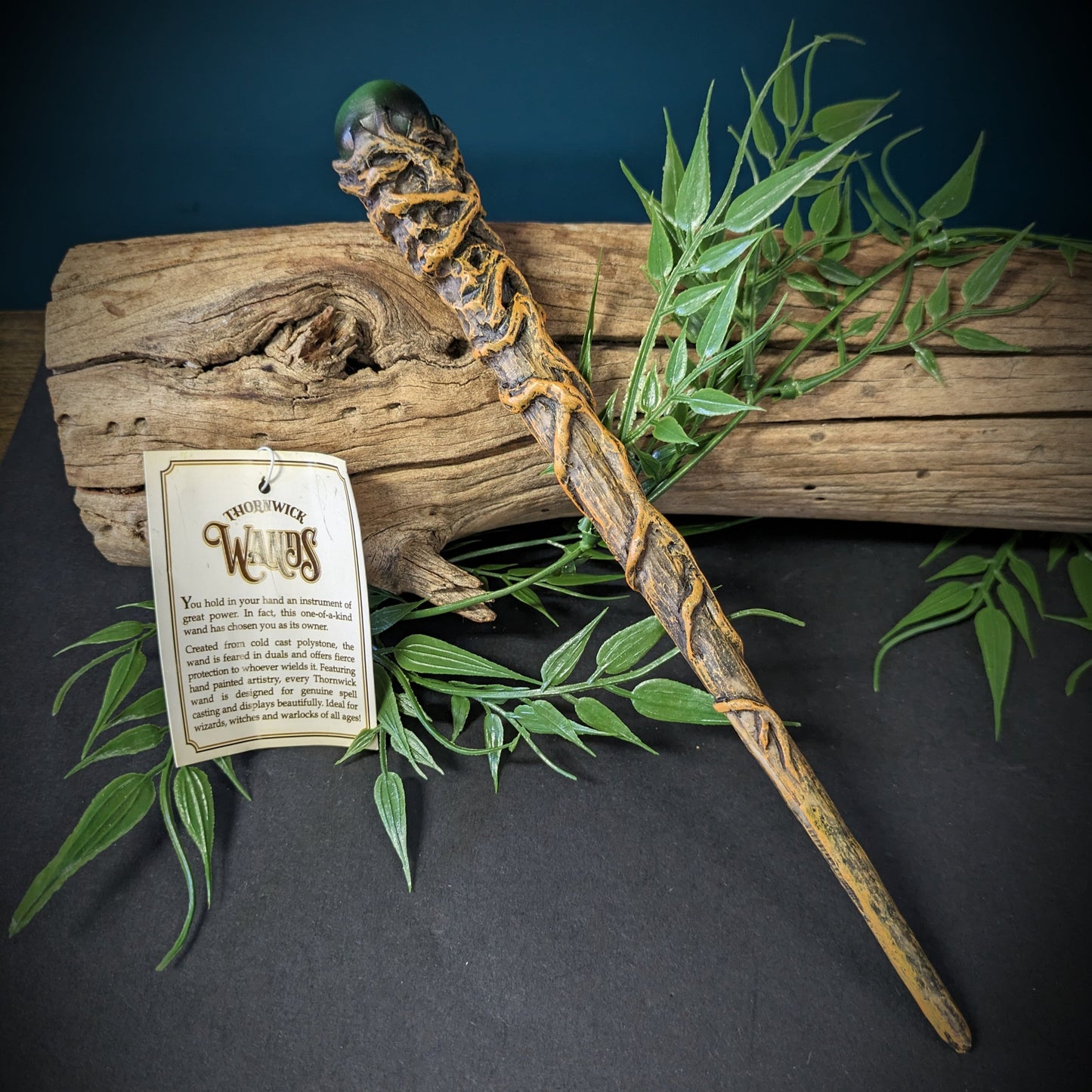 Thornwick Wand - Green Ball image 0