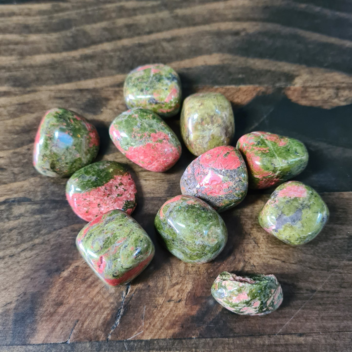 Unakite - Tumbled image 0