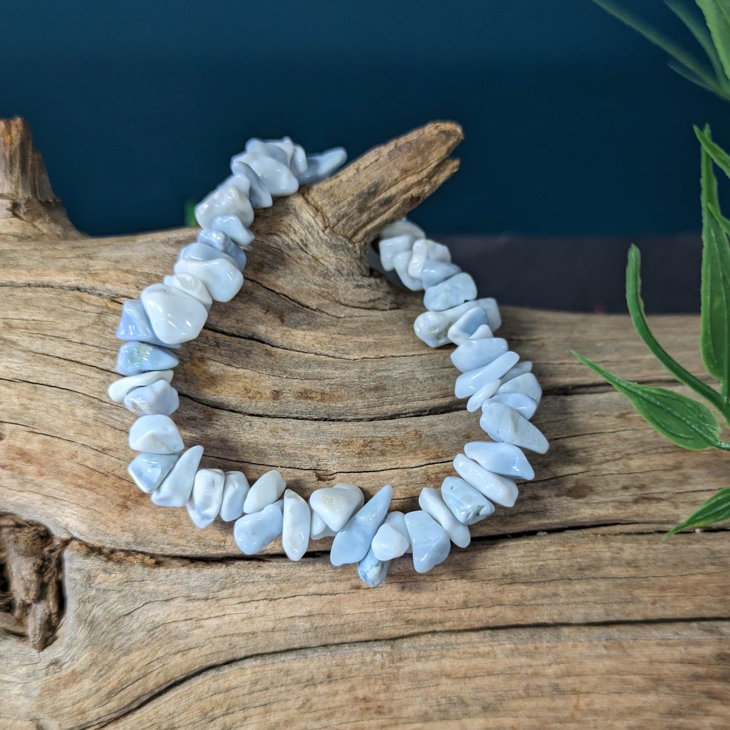 Crystal Chip bracelet - Blue Opal image 0