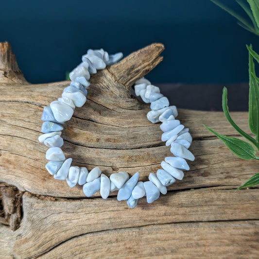 Crystal Chip bracelet - Blue Opal image 0