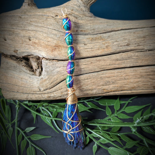 Kyanite Broomstick - Blue image 0