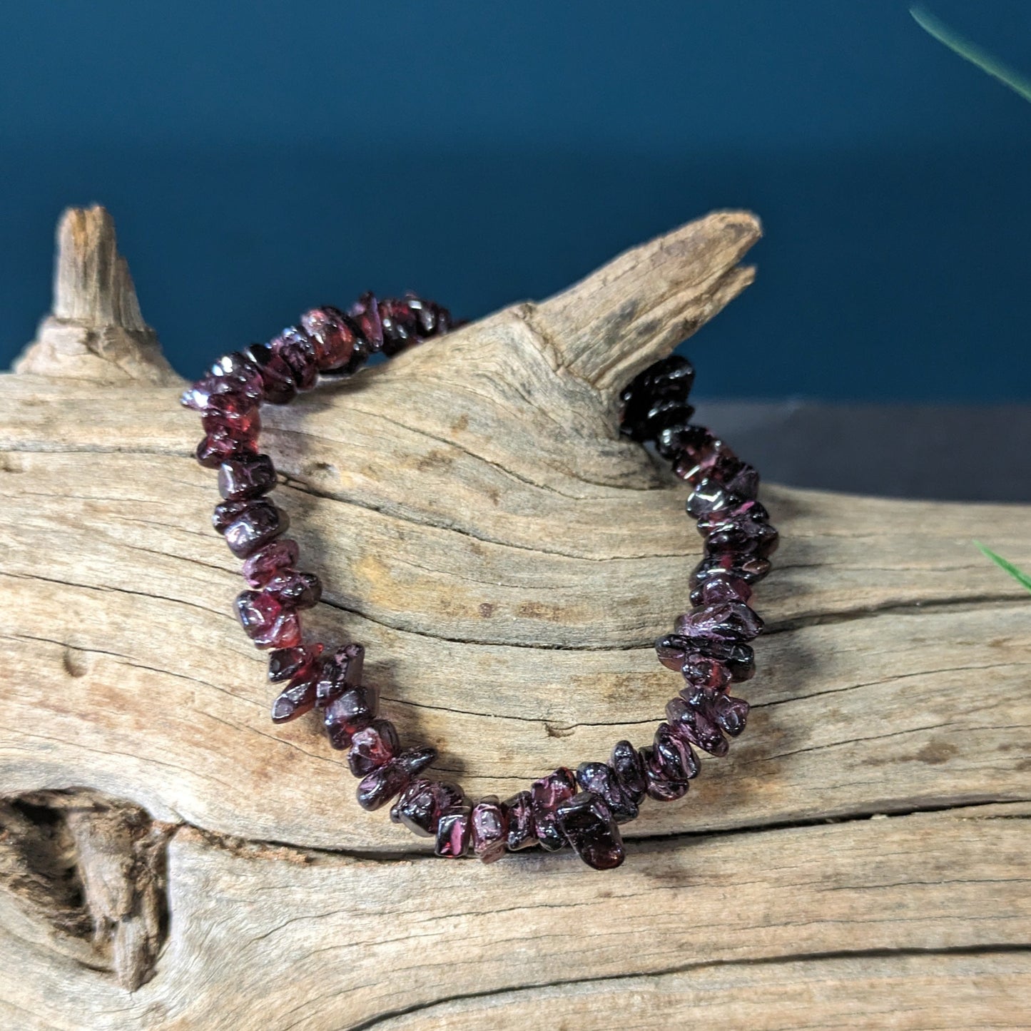 Crystal Chip bracelet - Garnet image 0