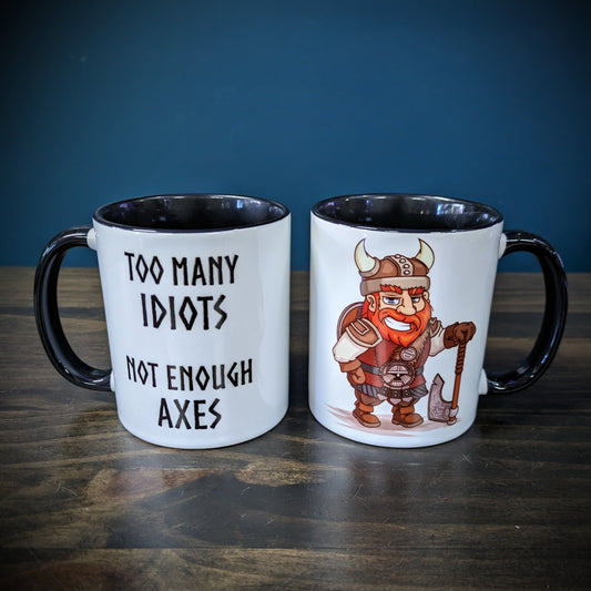 Viking Mug with Axe image 0