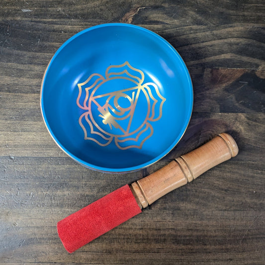 Throat Chakra Sound Healing Bowl image 1