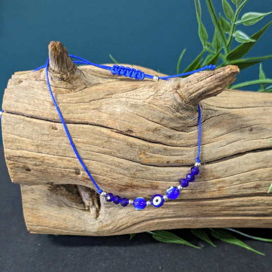 Evil Eye Bracelet with beads image 0