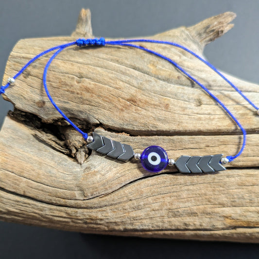Evil Eye Bracelet with Arrows image 0