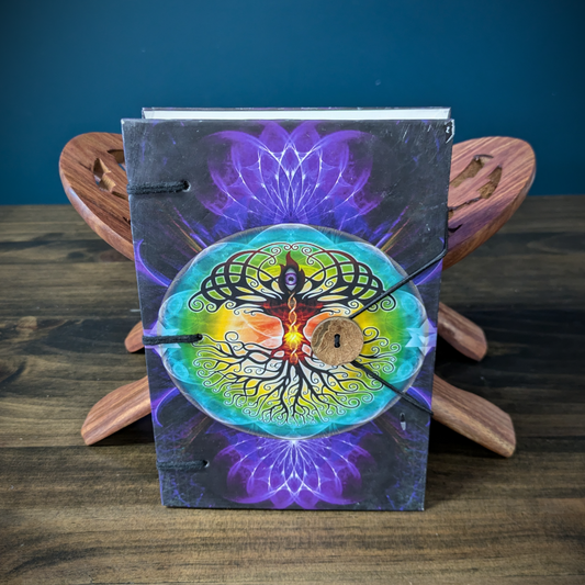Vibrant Tree of Life Journal - Growth, Wisdom & Circle of Life image 0