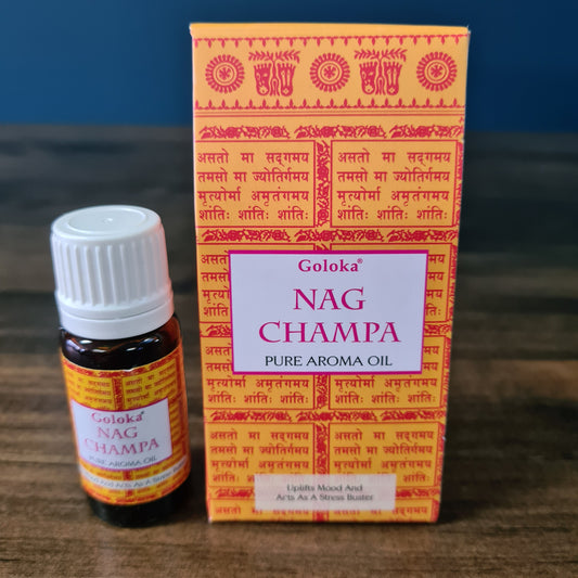 Goloka Pure Aroma Oil - Nag Champa image 0