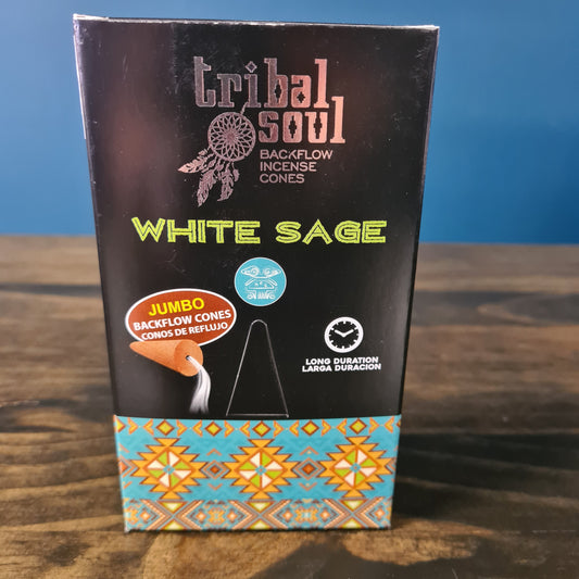Tribal Soul Backflow Cones - White Sage image 0