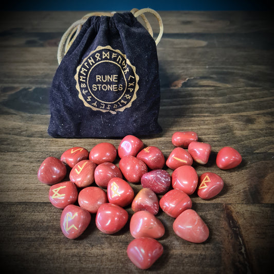 Runes - Red Jasper image 0