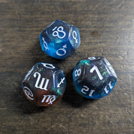 Divination Dice - (blue) image 0
