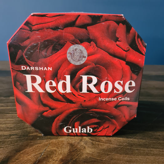 Incense Coils - Darshan Rose image 0