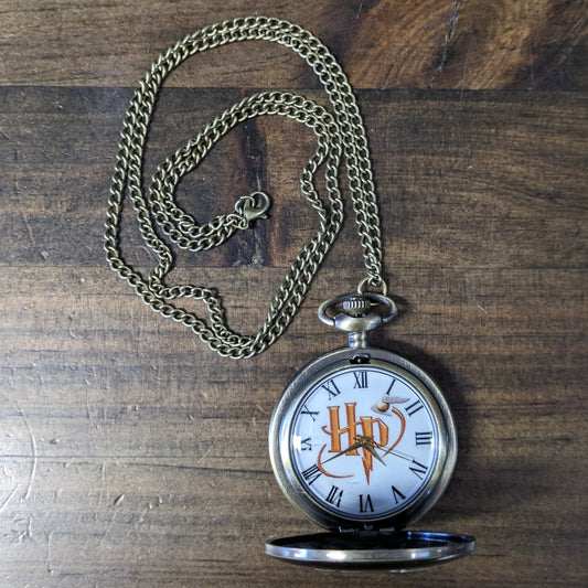 Harry Potter Inspired Pocket Watch - HP image 1
