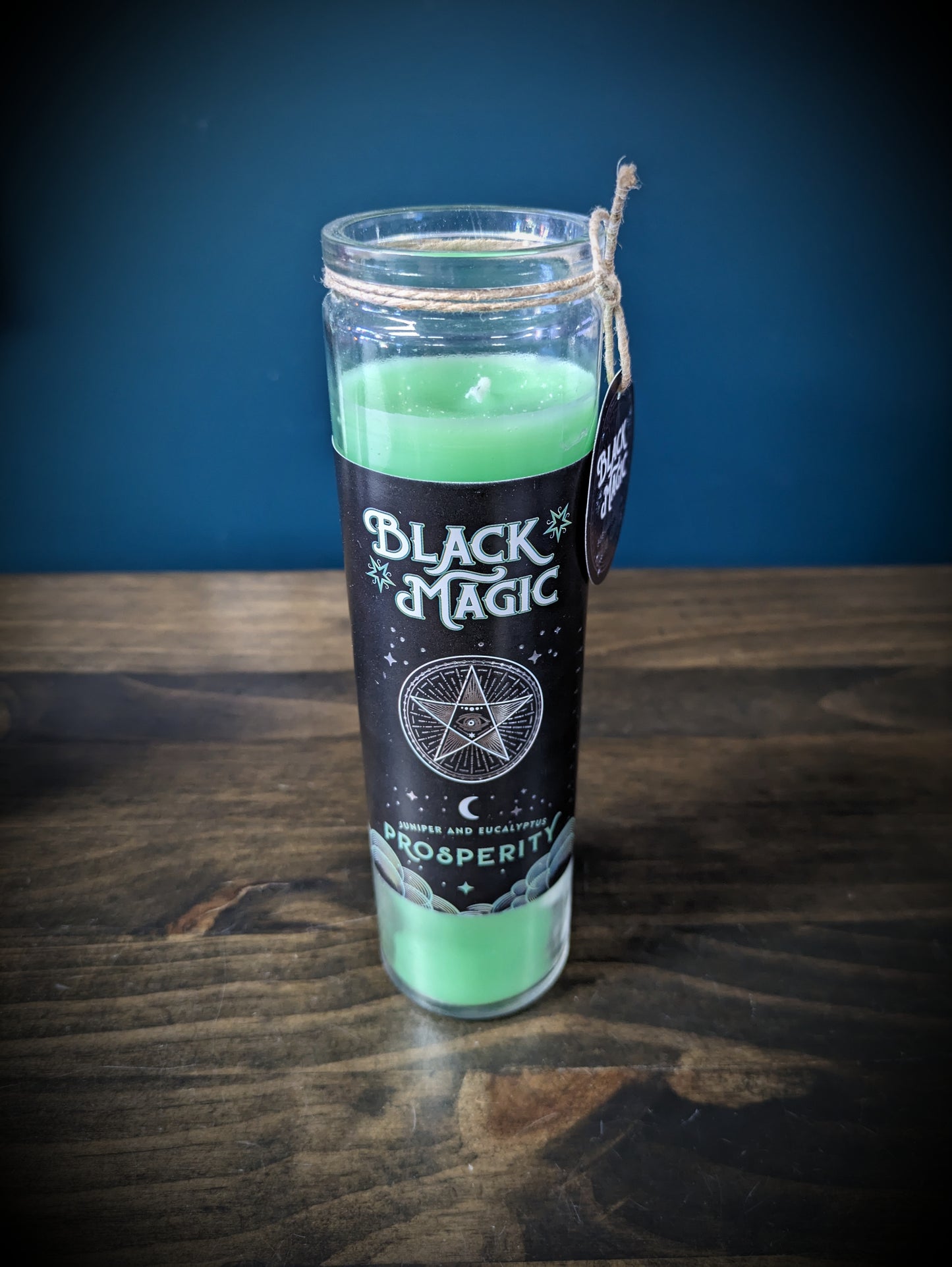Prosperity Candle - Black Magic - tall image 0