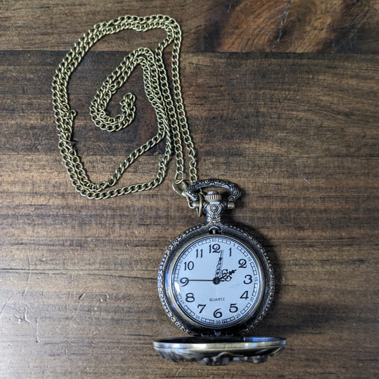 Harry Potter Inspired Pocket Watch - 9 3/4 Platform image 1