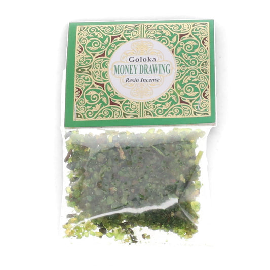 Money Drawing Resin - Goloka image 0