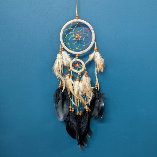 Beaded Natural Shades Dreamcatcher