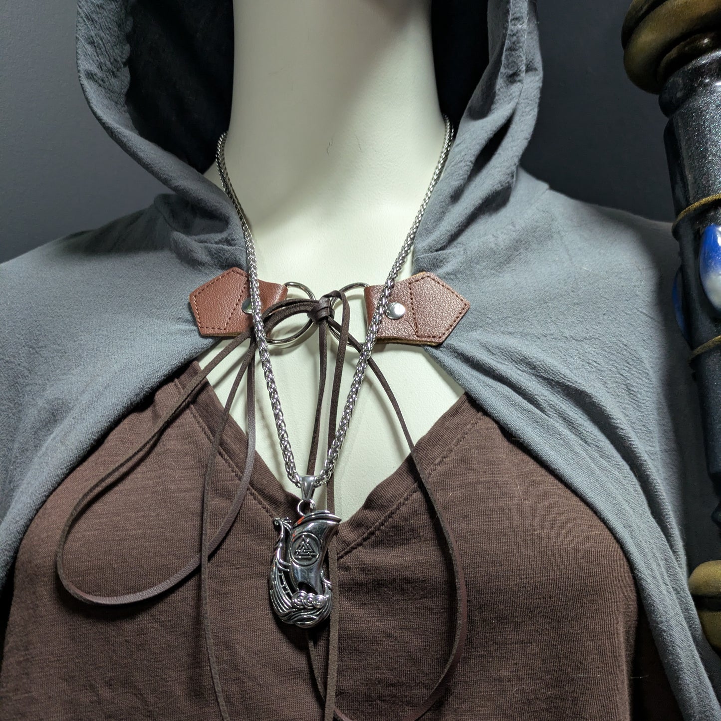 Viking Ship Necklace