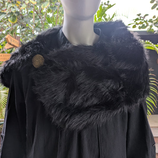 Medieval Shawl/Wrap - Black