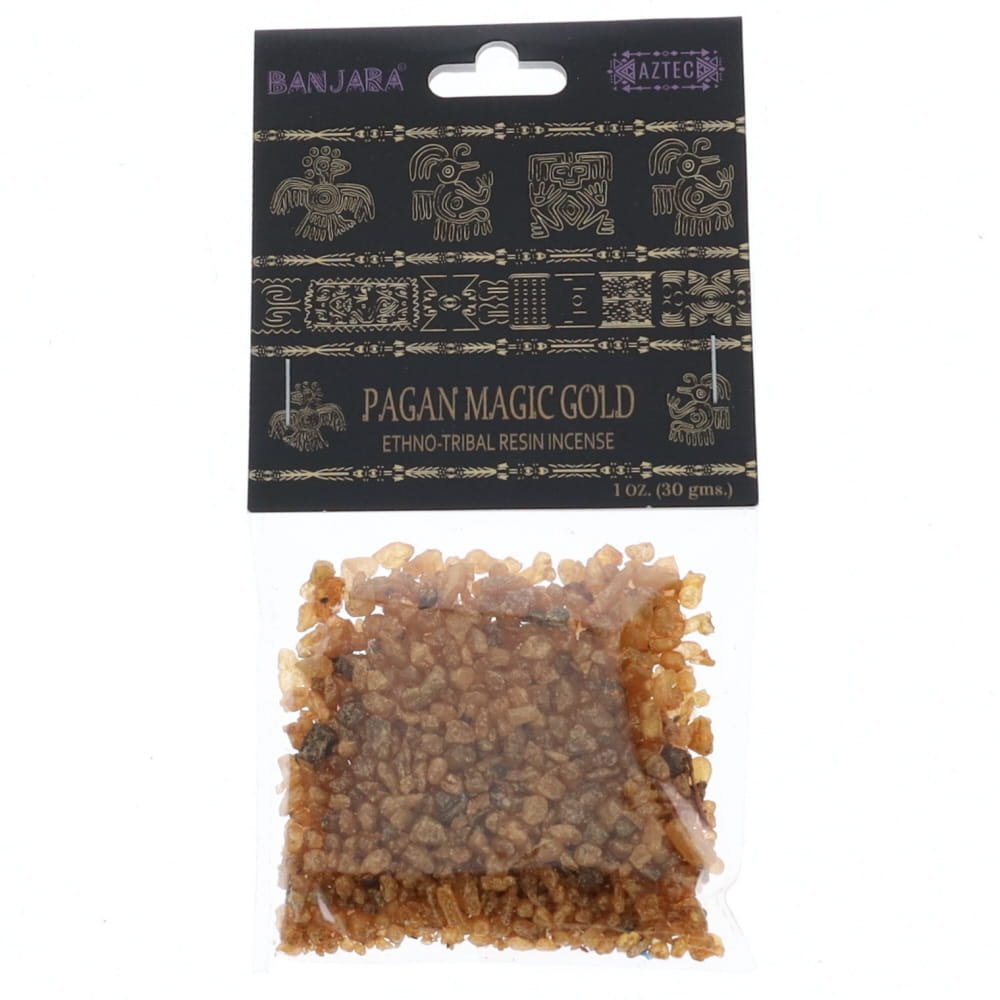 Pagan Magic Gold Resin Incense