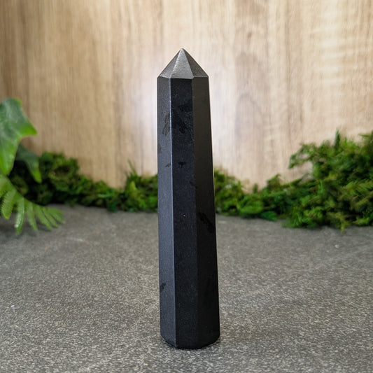 Black Tourmaline Crystal Tower
