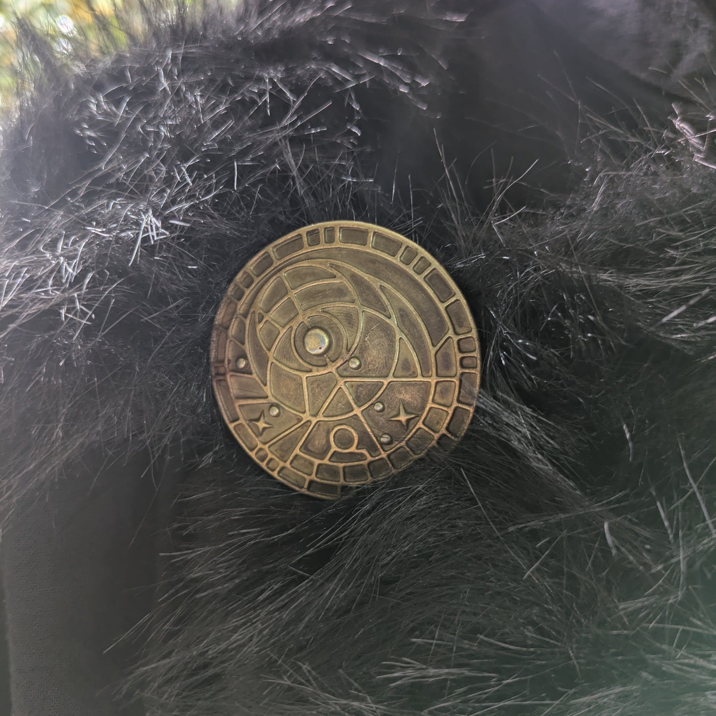 Medieval Shawl/Wrap - Black