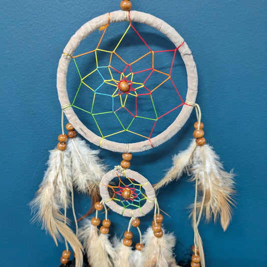 Beaded Natural Shades Dreamcatcher