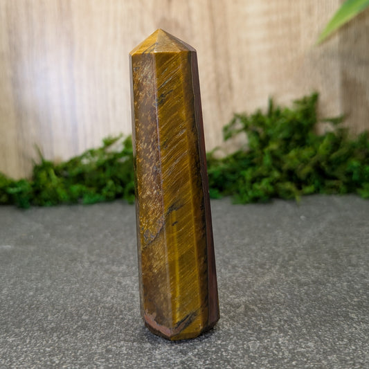 Tiger Eye Crystal Tower