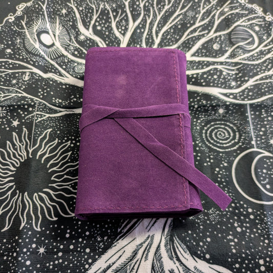 Velvet Wrap Deck Holder - Purple