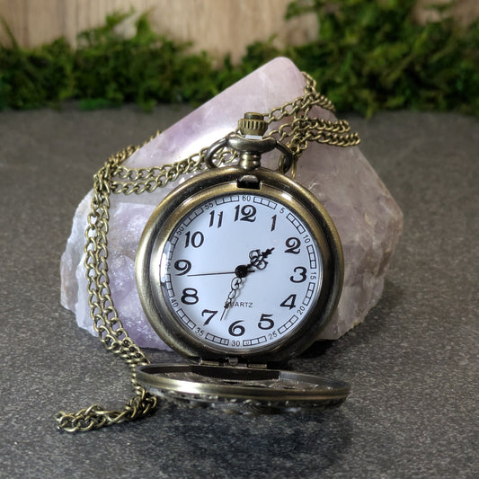 Octopus Pocket Watch - Gold