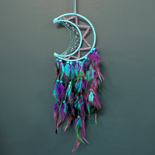 Crystal Moon Dreamcatcher