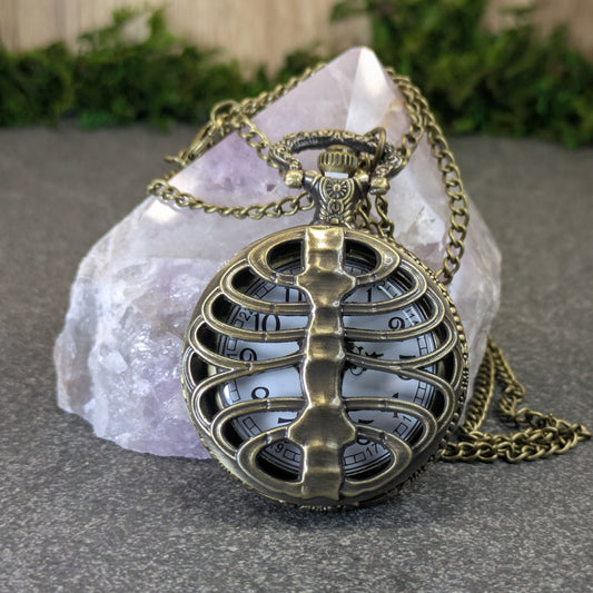 Skeleton Pocket Watch