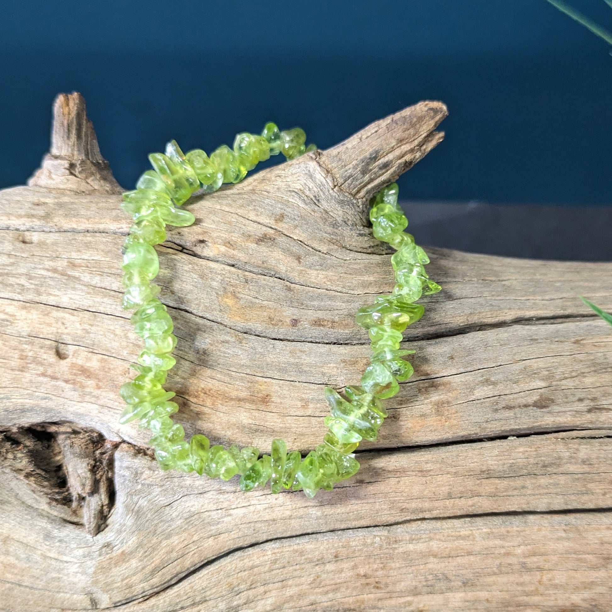 Crystal Chip bracelet - Peridot image 0