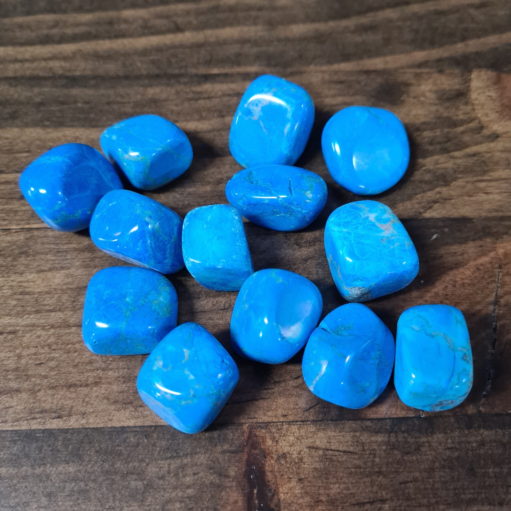 Blue Howlite - Tumbled image 0