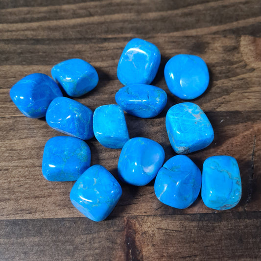 Blue Howlite - Tumbled image 0