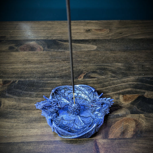 Ice Dragon Twins Incense Holder image 0