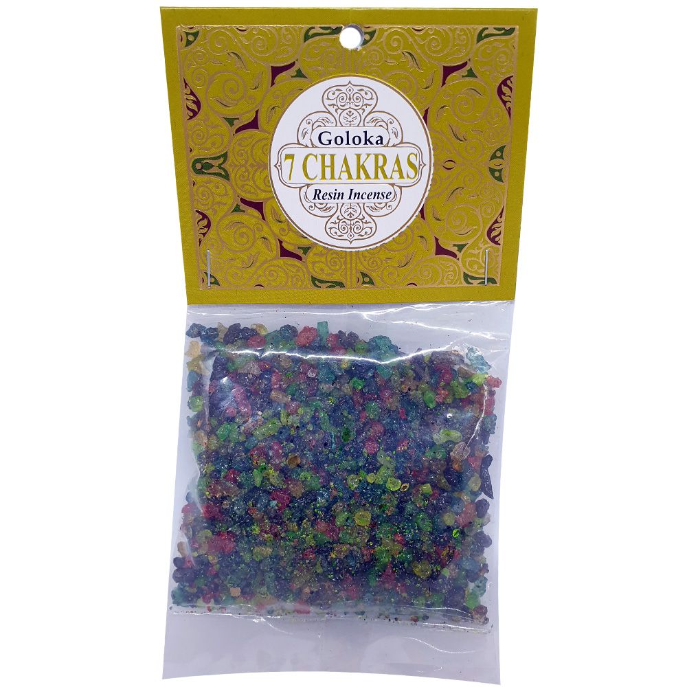 7 Chakras Resin - Goloka image 0