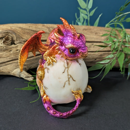 Colourful Dragon In Egg image 0