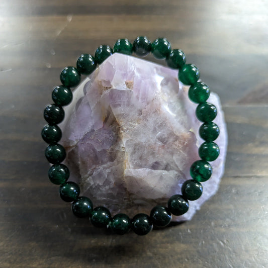 Jade -  8mm Bead Bracelet image 0