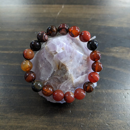 Dream Agate  - 10mm Bead Bracelet image 0