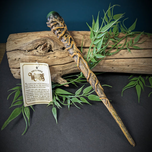 Thornwick Wand - Green Ball image 0