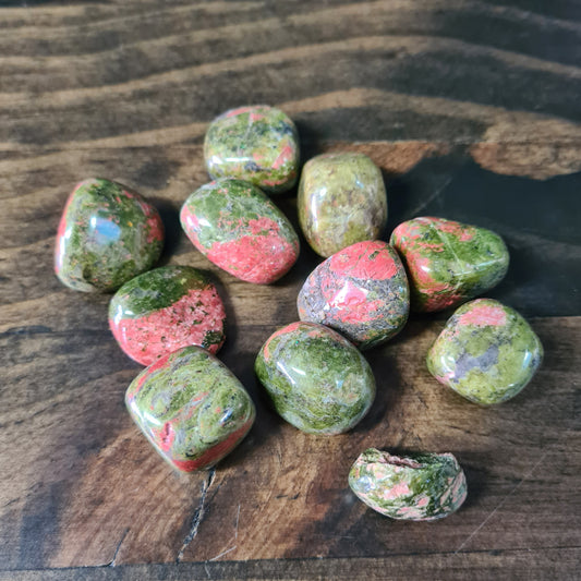 Unakite - Tumbled image 0