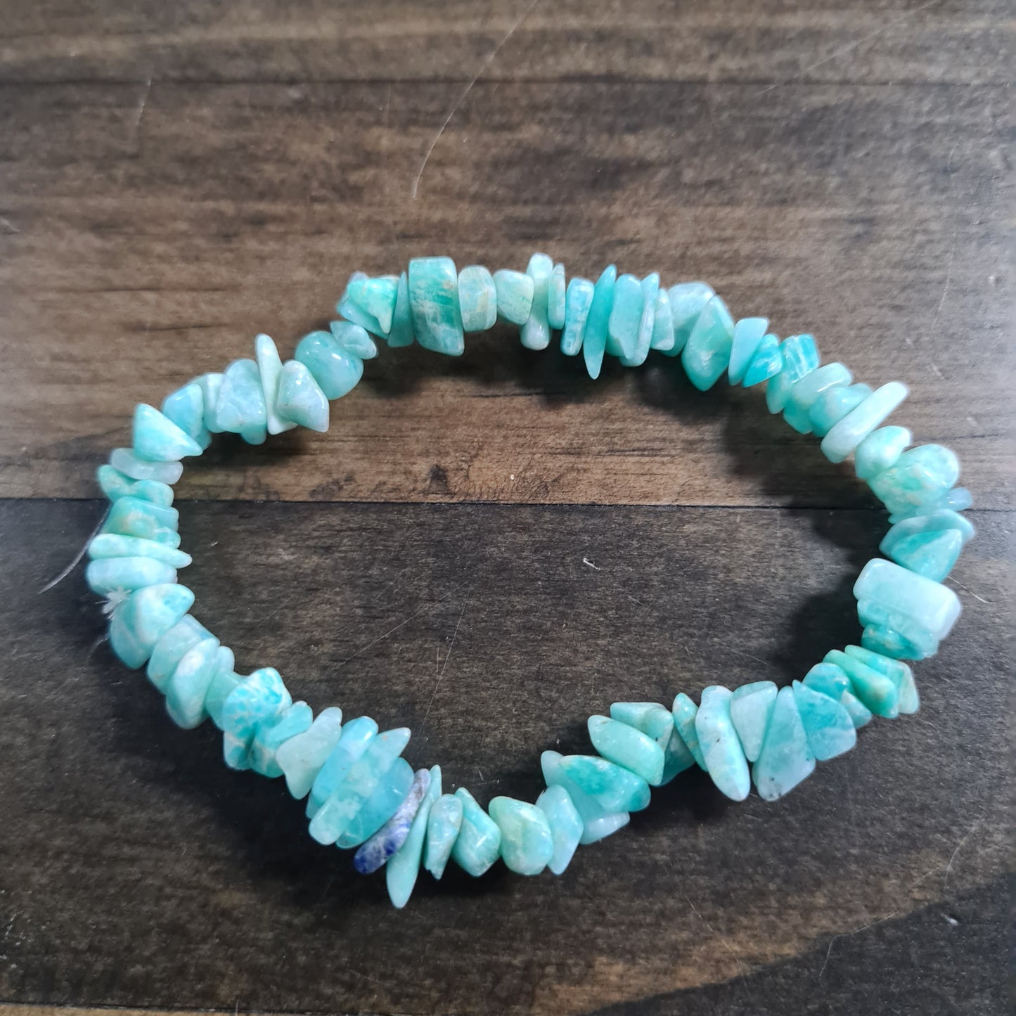 Crystal Chip bracelet - Amazonite image 0