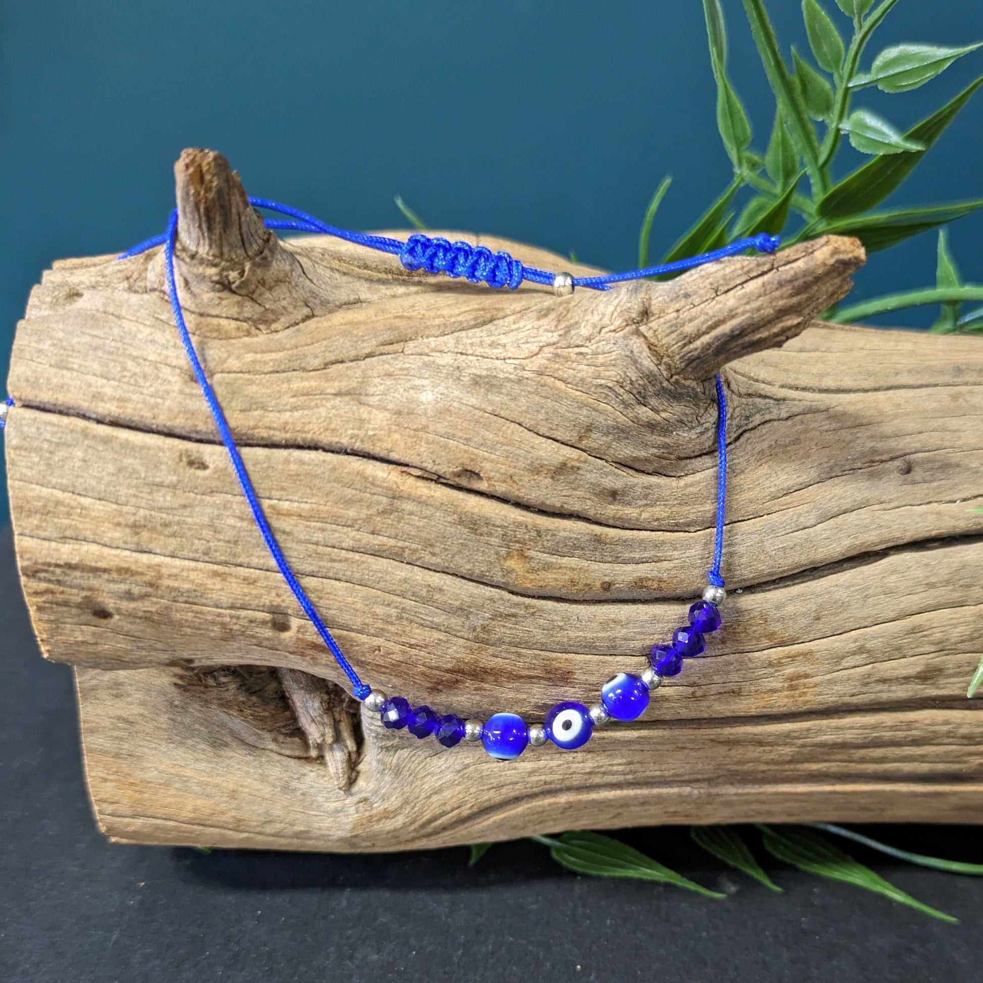Evil Eye Bracelet with beads image 0