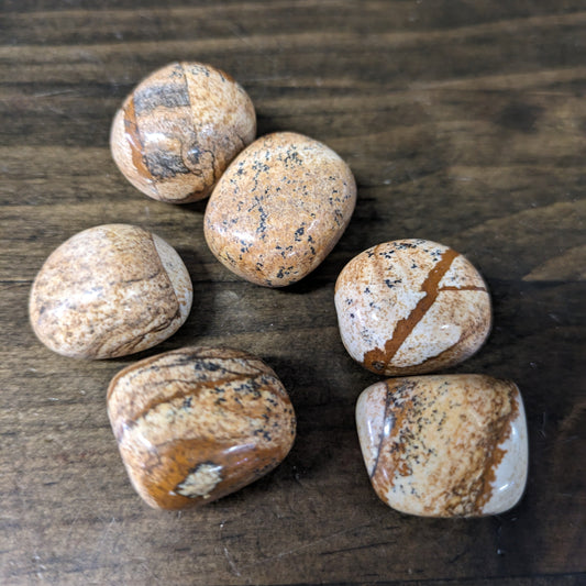 Landscape Jasper - Tumbled image 0