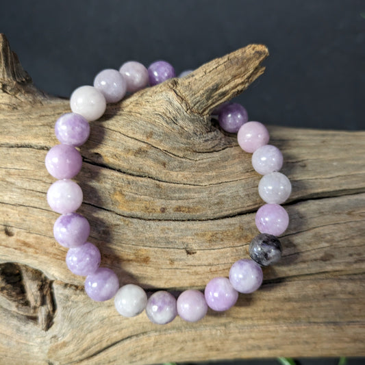 Lepidolite - 8mm Beaded Bracelet image 0
