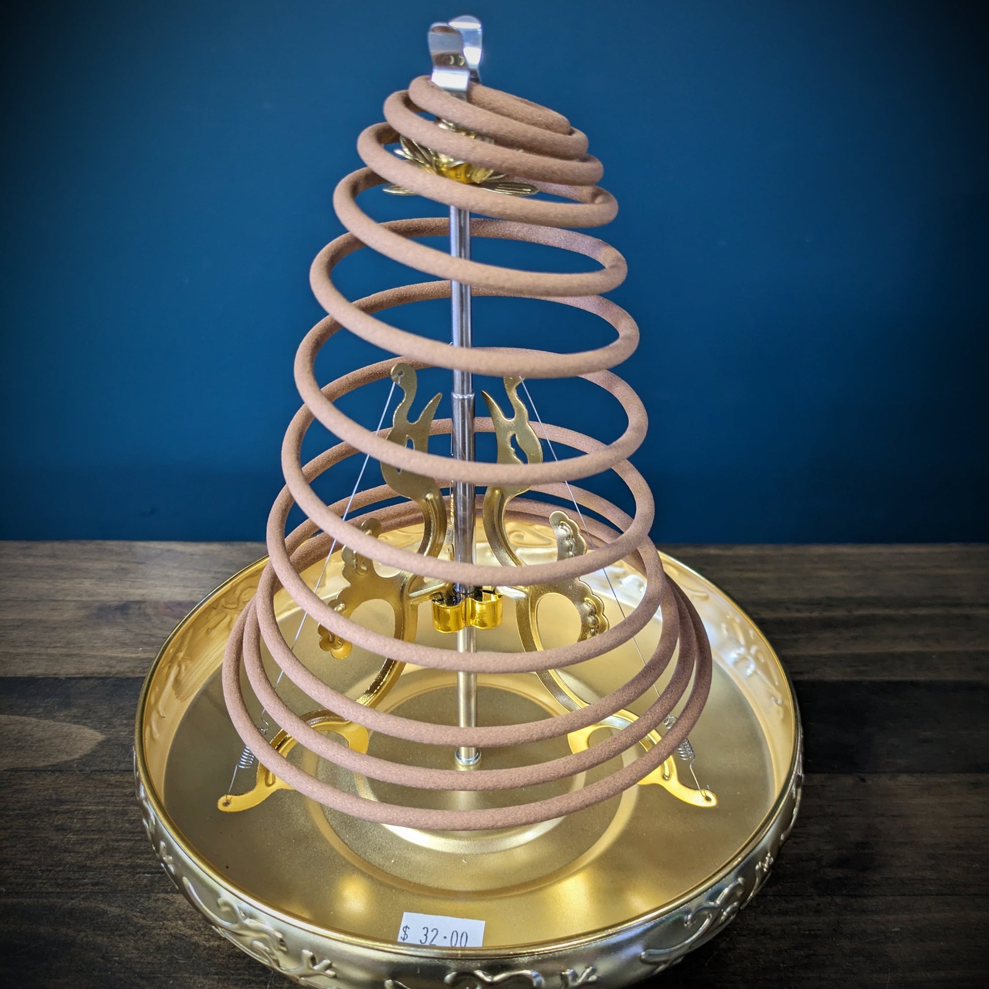 Incense Coil Holder - Gold image 0